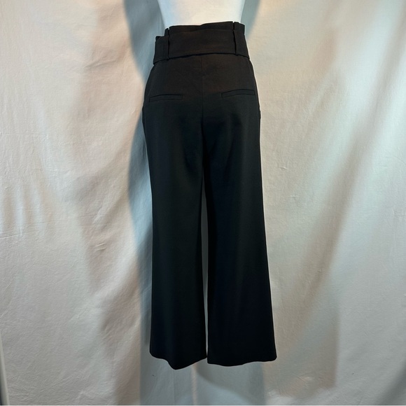 Veronica Beard Women's Black-Tie Waist Linen Blend Pants Size 8 - Picture 4 of 16